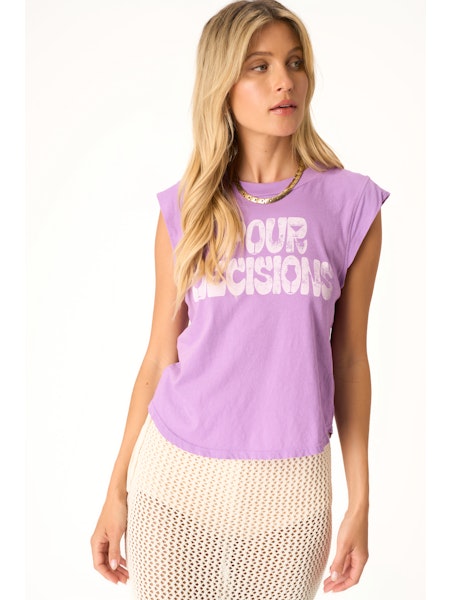 Pour Decisions Muscle Tank