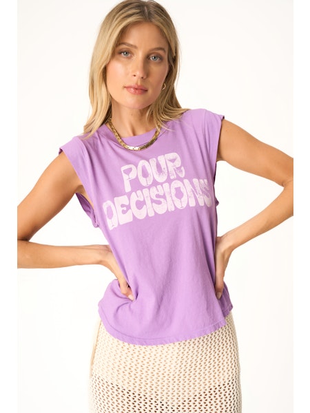 Pour Decisions Muscle Tank