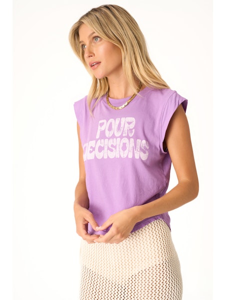 Pour Decisions Muscle Tank