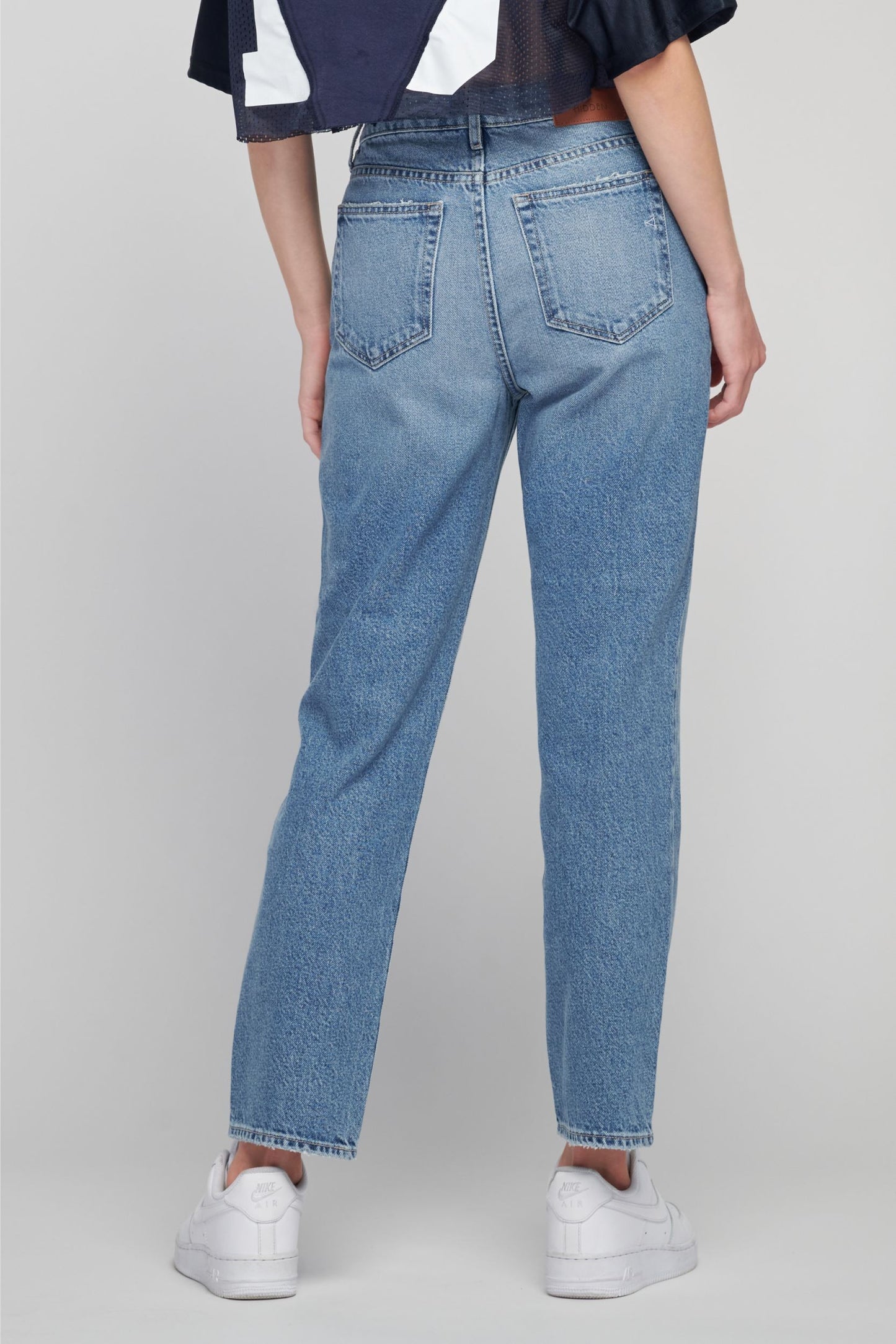 Tracey High Rise Repair Waistband Jean