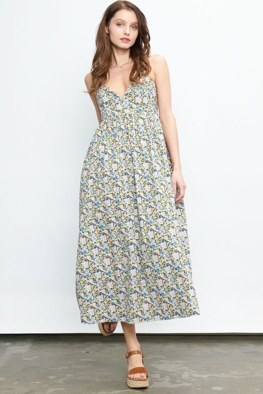 Poplin Maxi Dress