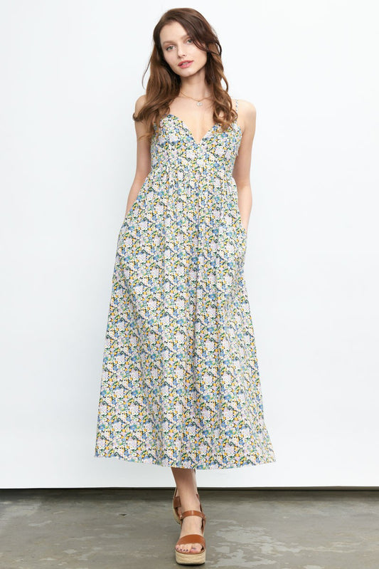 Poplin Maxi Dress