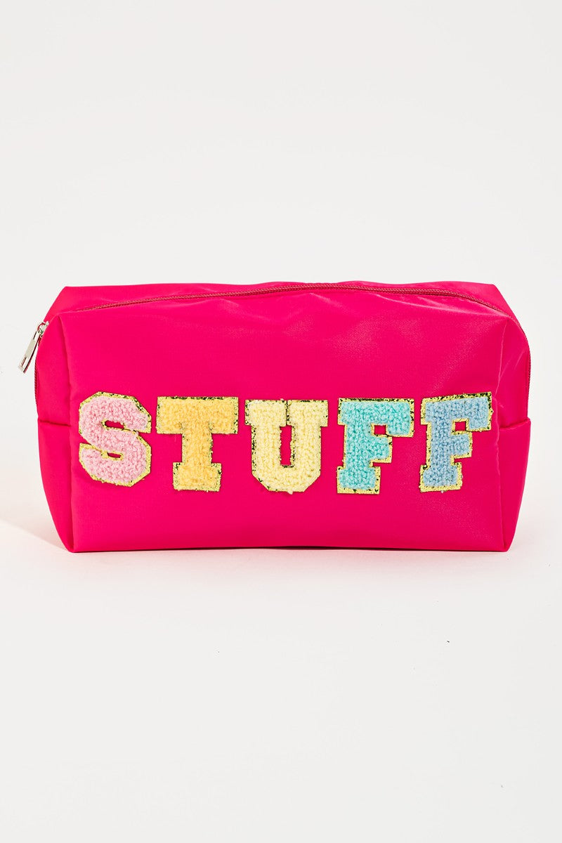 Stuff Print Travel Cosmetic Bag