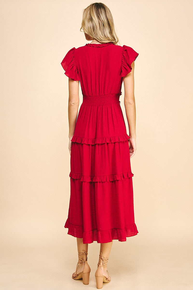 Donna Ruffled Dress