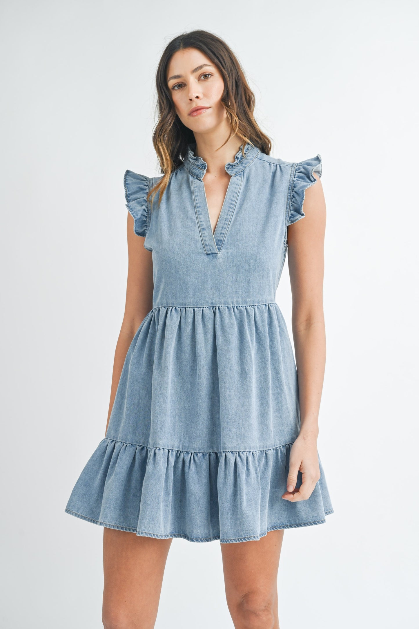 Katerina Denim Mini Dress