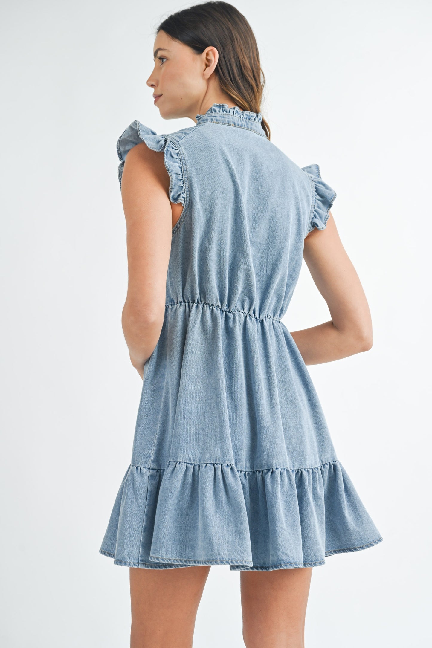 Katerina Denim Mini Dress