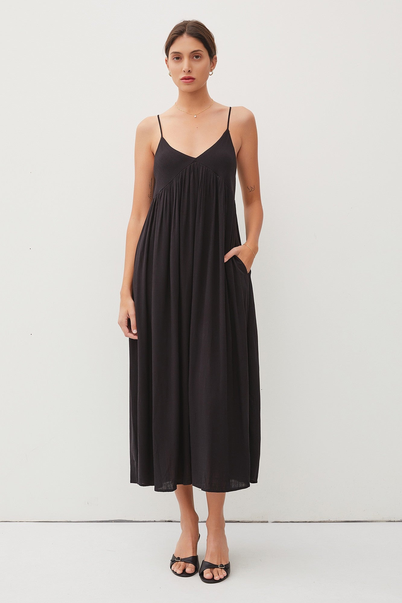 Breezy Baby Doll Maxi Dress