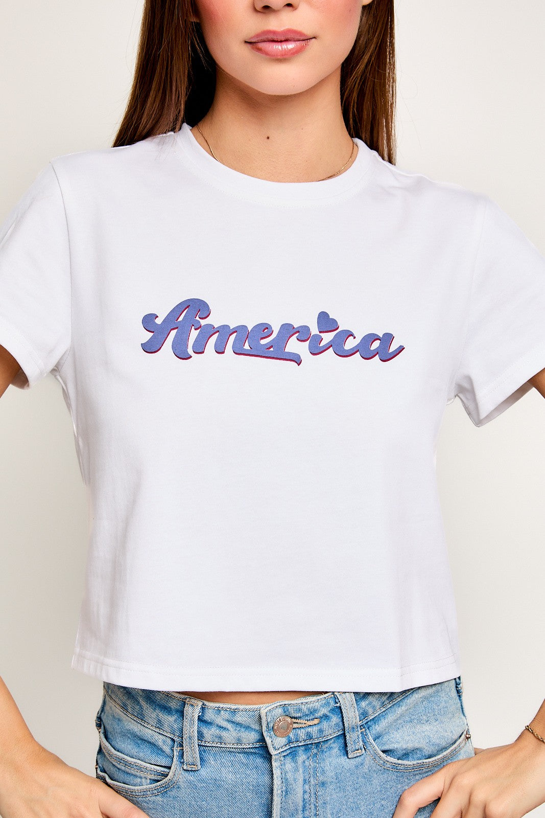 America Baby Tee