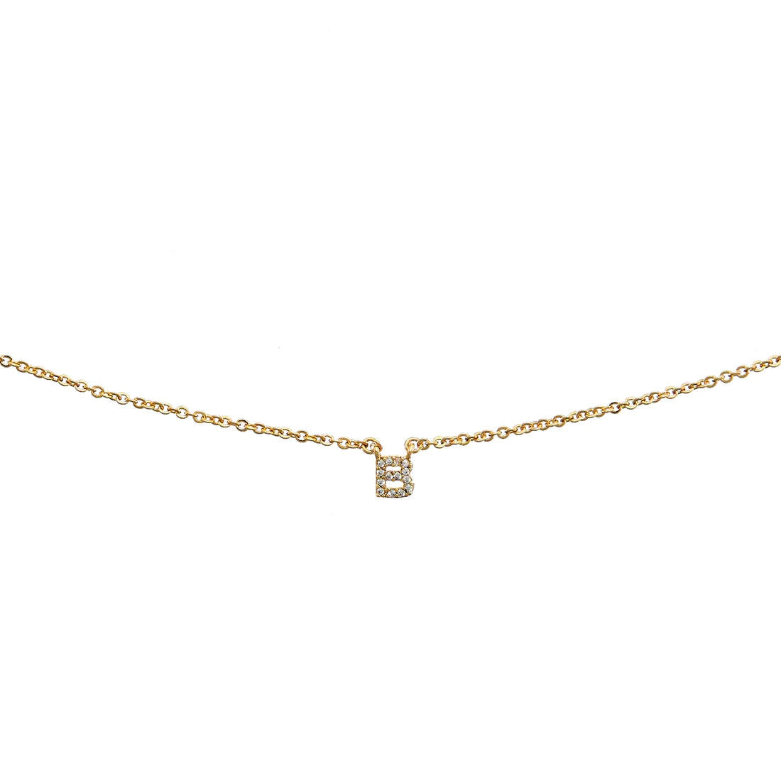 Shiny Initial Necklace