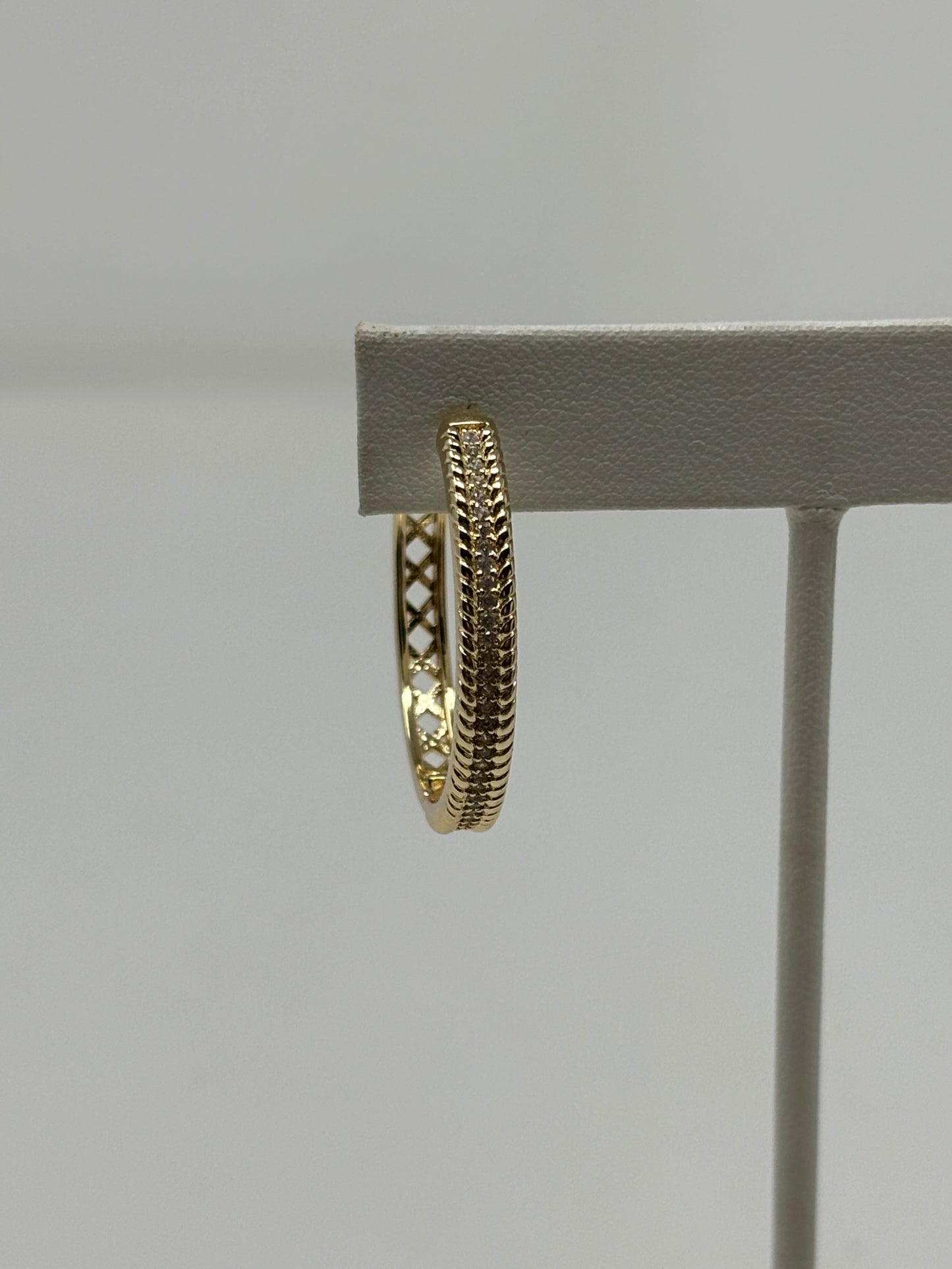 Finley Gold Hoop