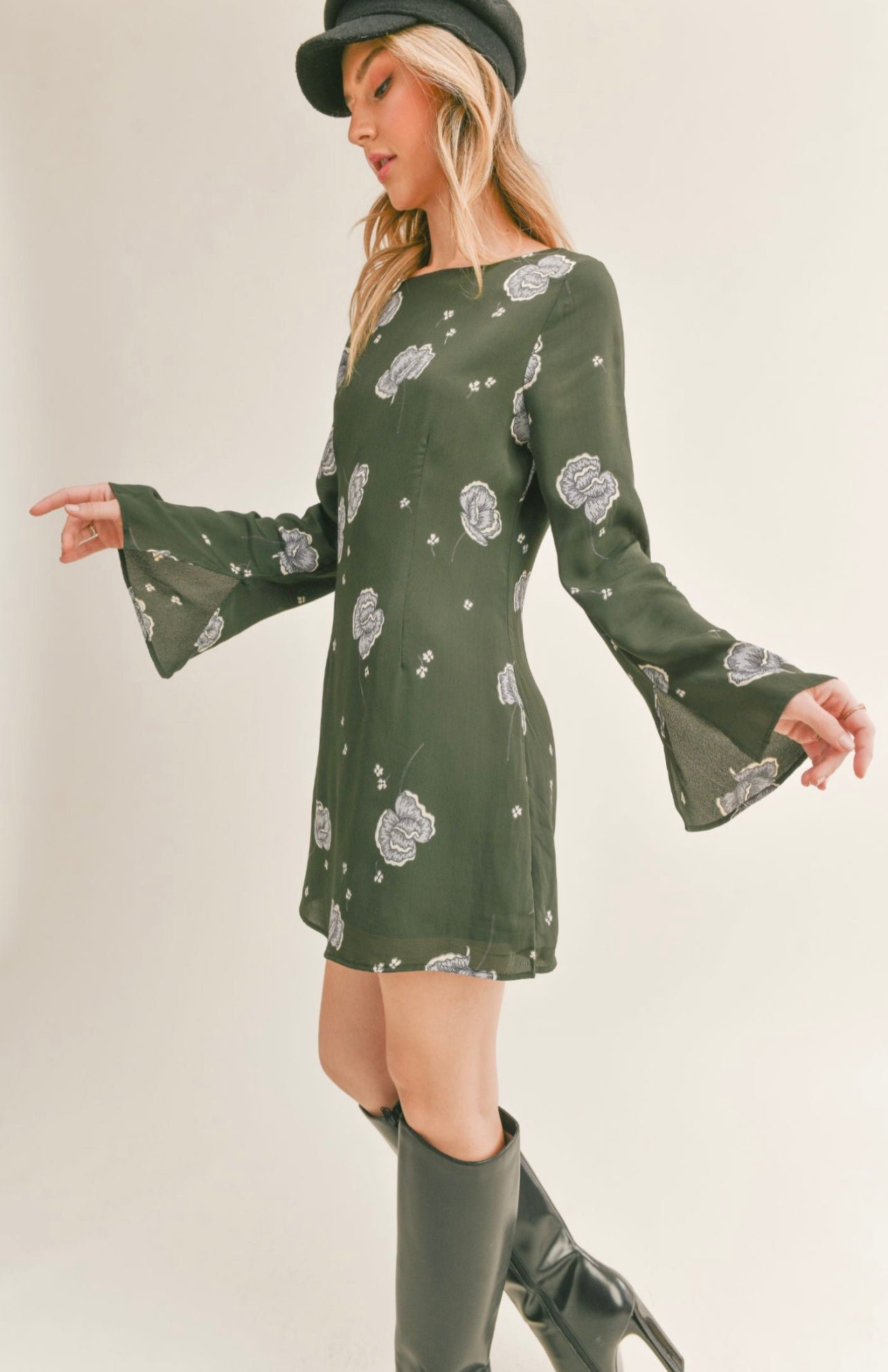 City Transfer Boatneck Dress