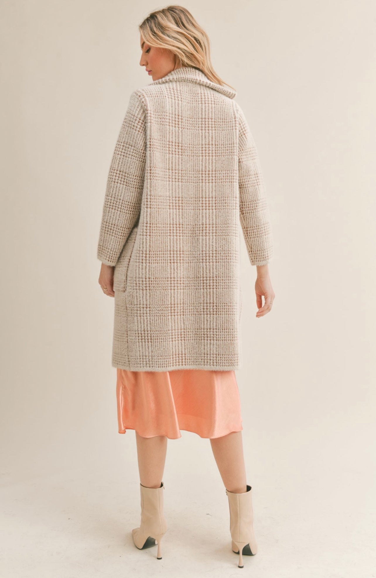 Marceau Houndstooth Coat