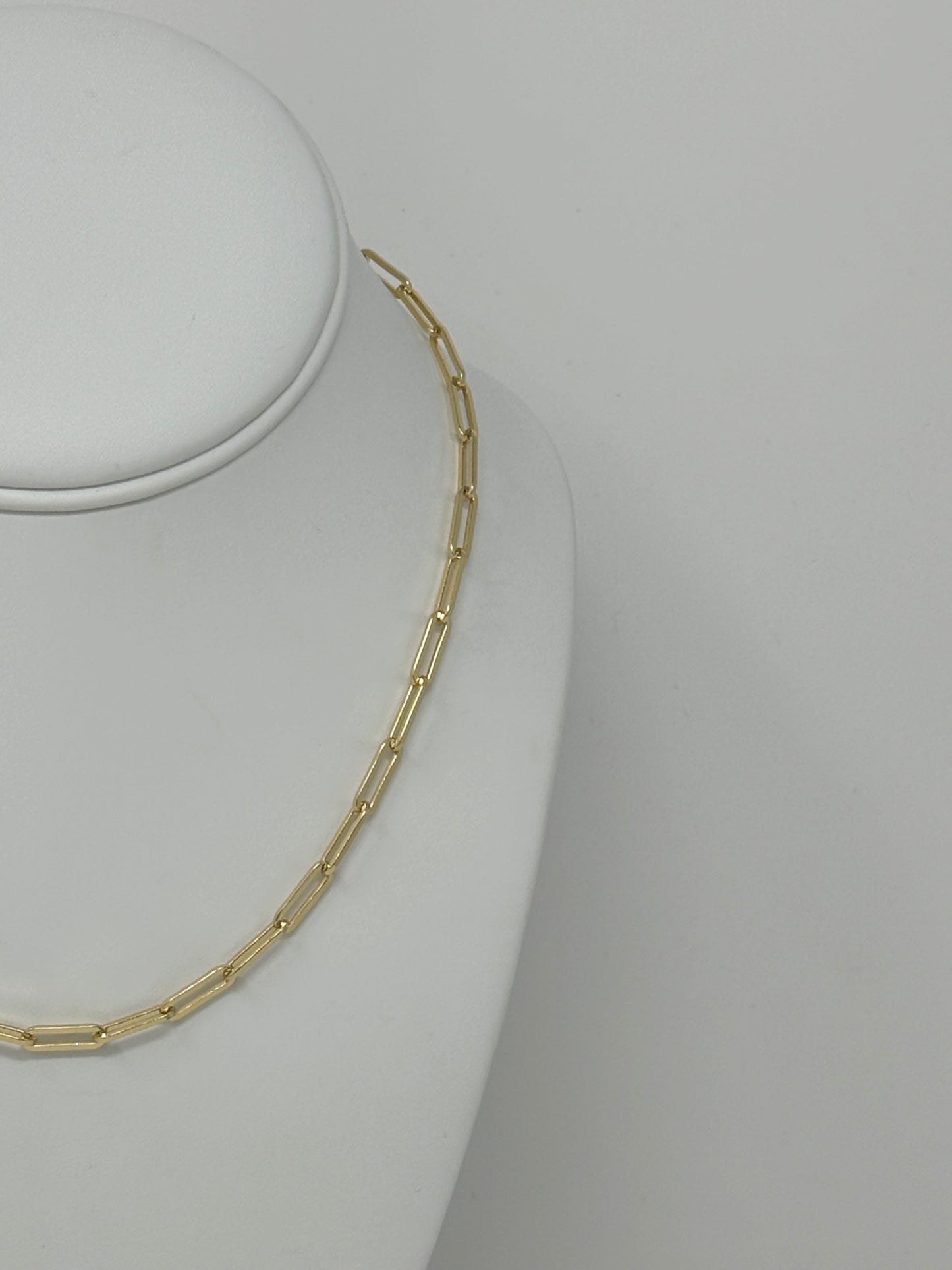 Piper Paper Clip Necklace Chain