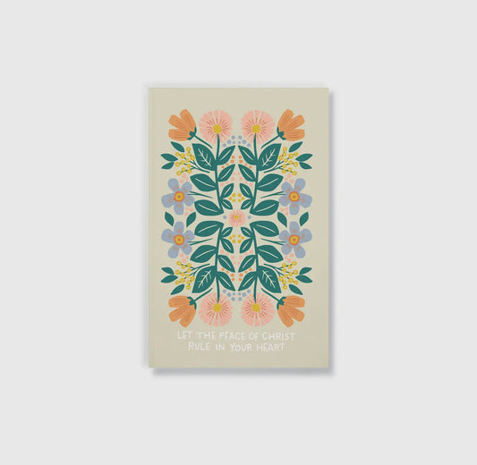 Faithful Floral Layflat Journal Notebook