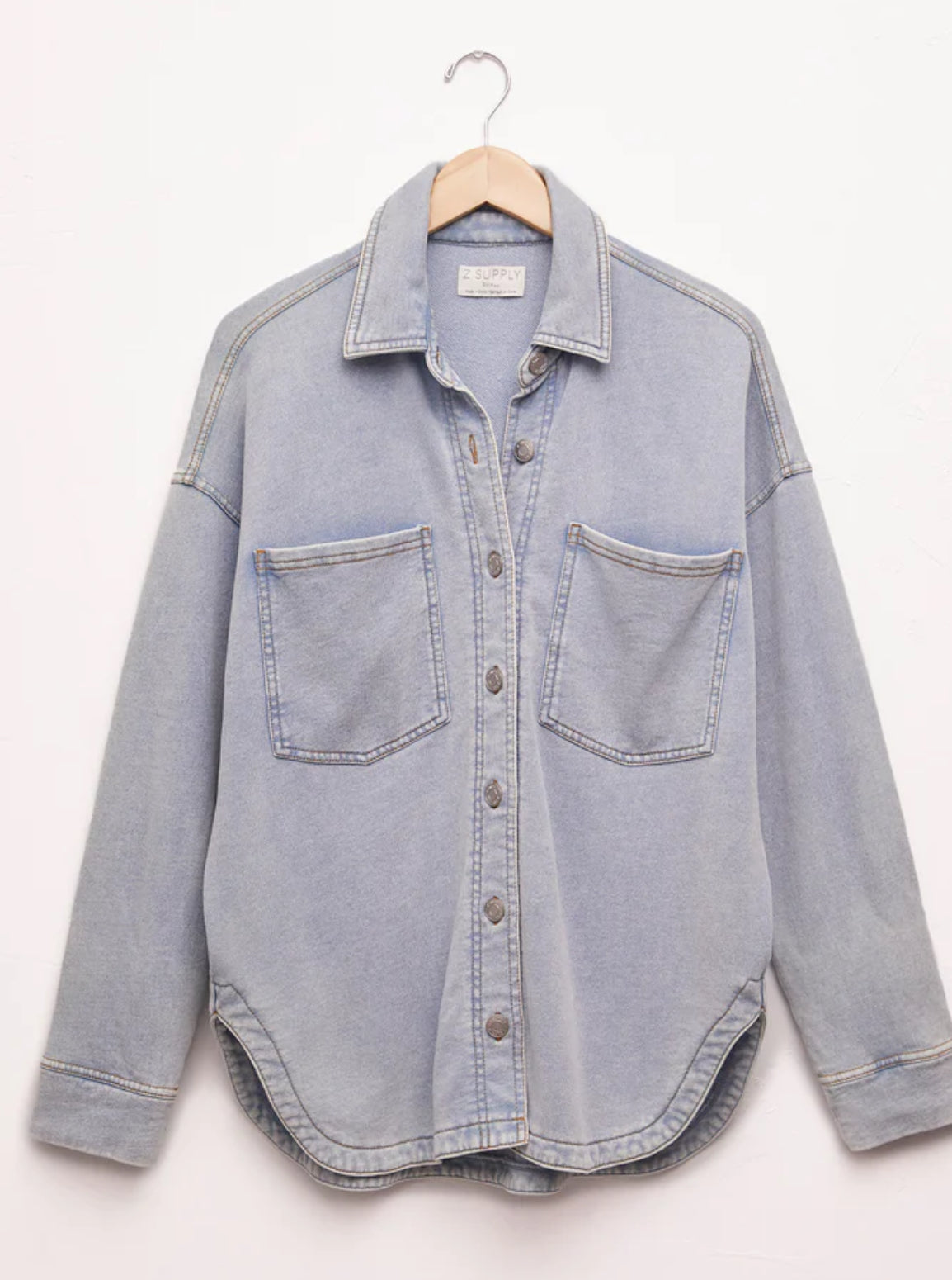 ALL DAY KNIT DENIM JACKET