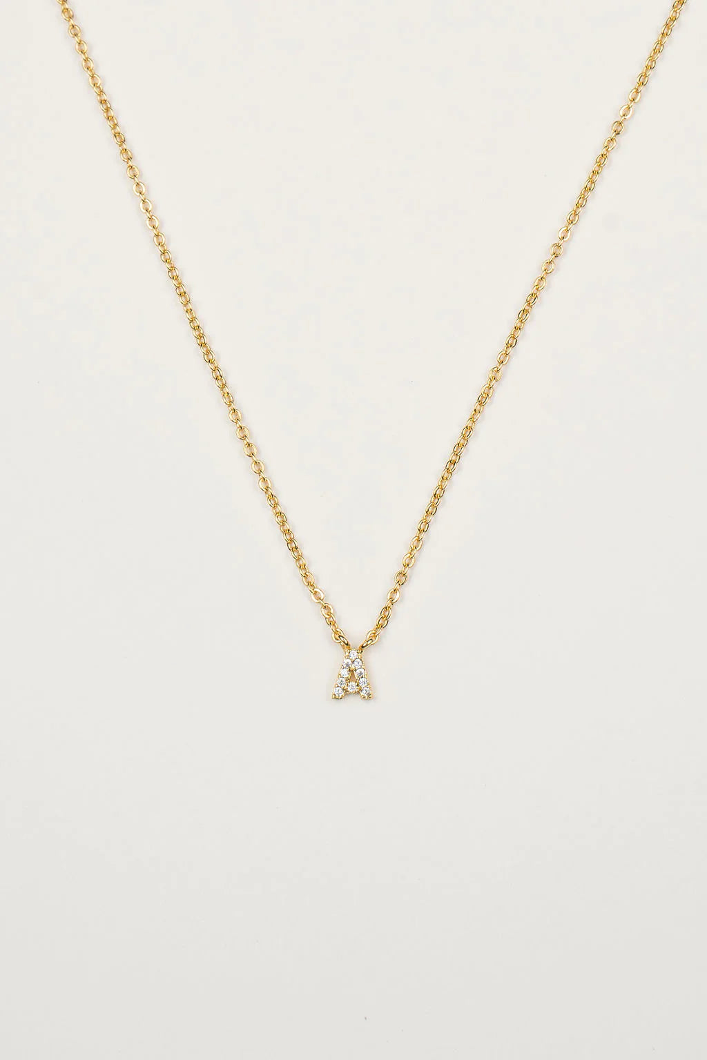 Shiny Initial Necklace