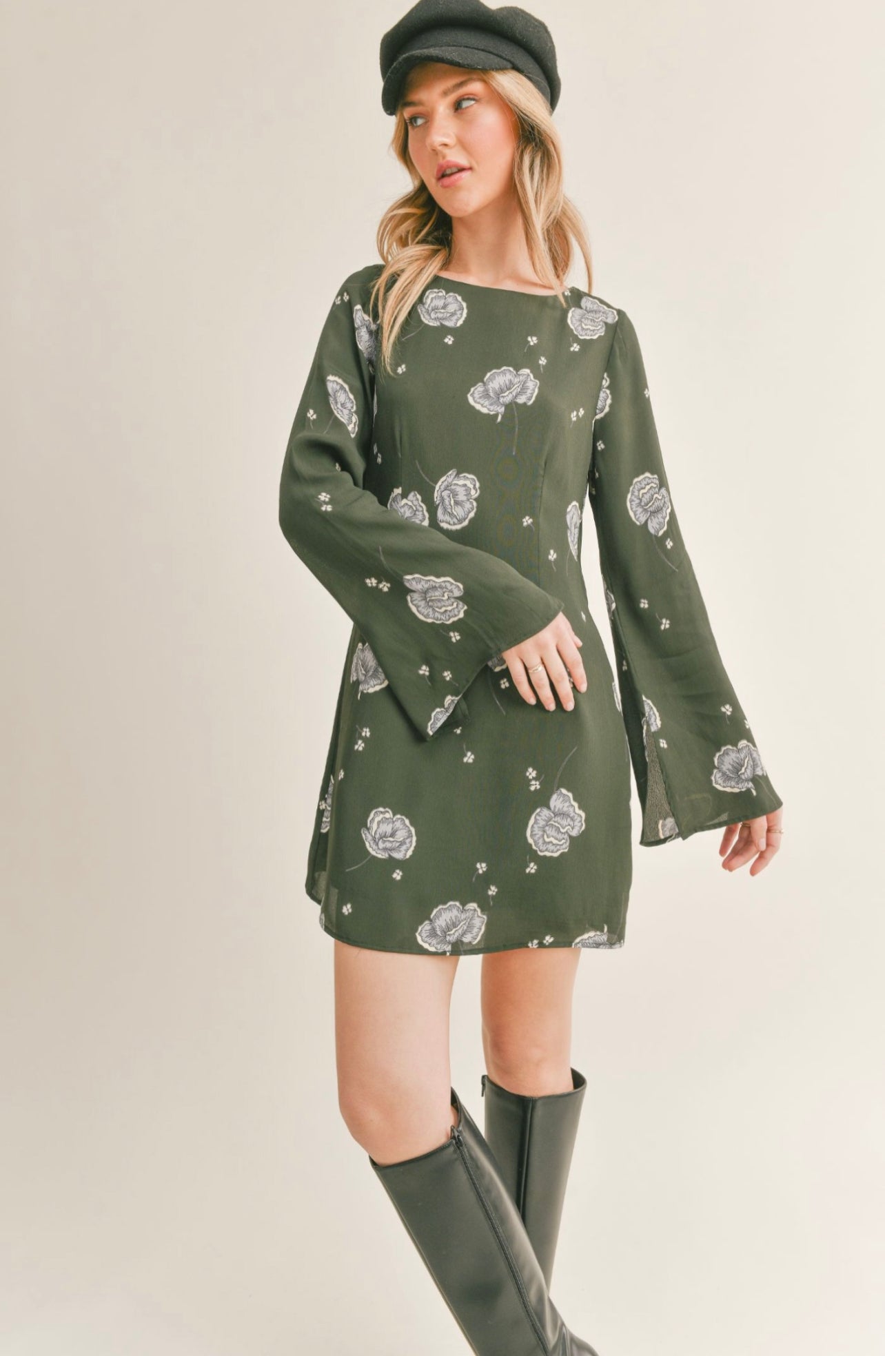 City Transfer Boatneck Dress