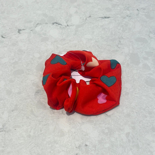 Valentine's Heart Hair Scrunchie