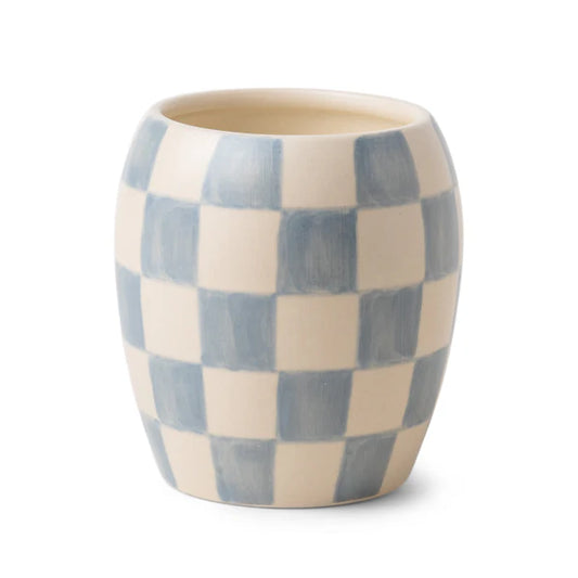 Checkmate 11 oz Candle - Cotton + Teak