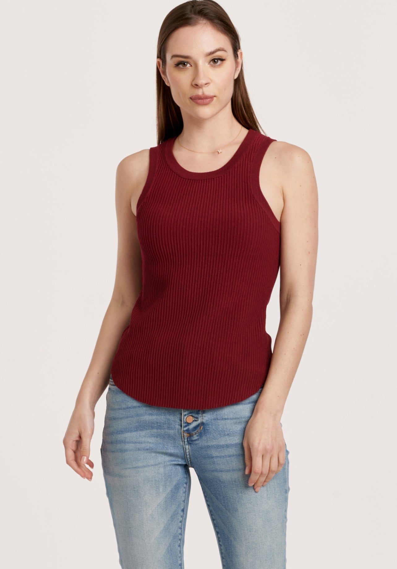 CORA SLEEVELESS RIB TANK