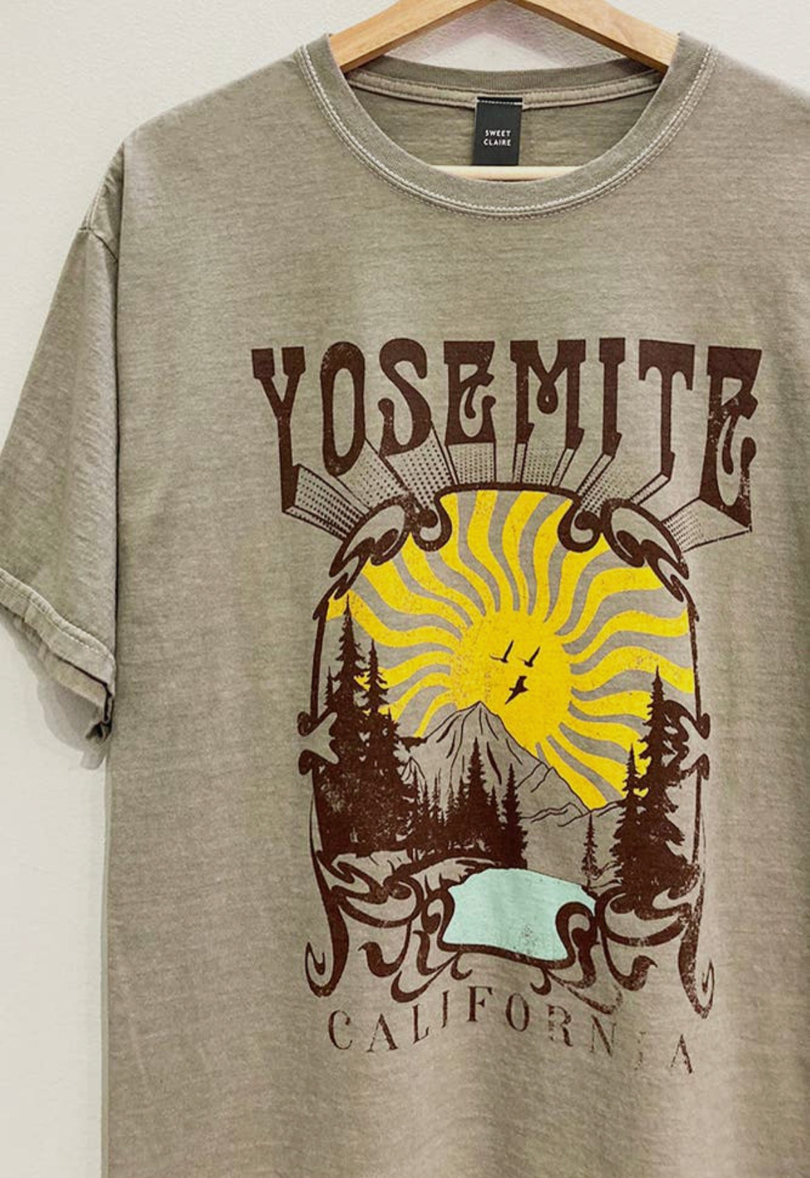 Yosemite Oversized Graphic Tee