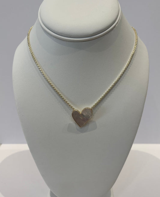 Iridescence Heart Necklace