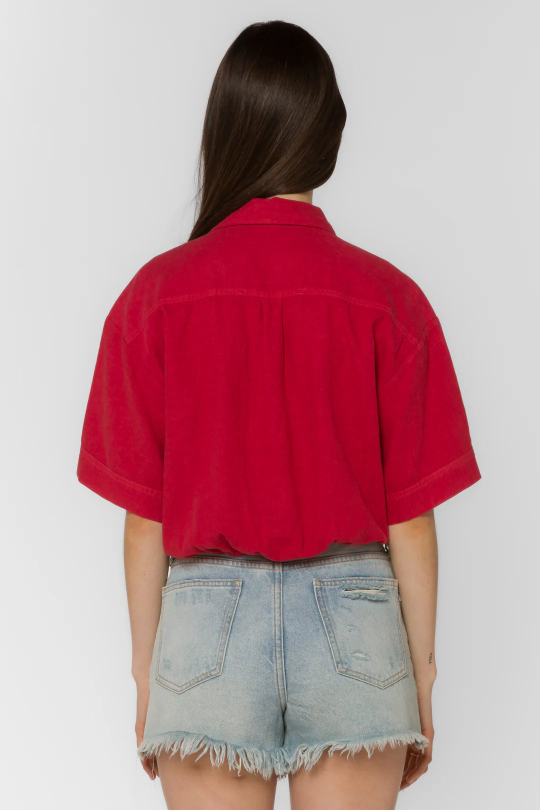 Glenna Spicy Red Shirt