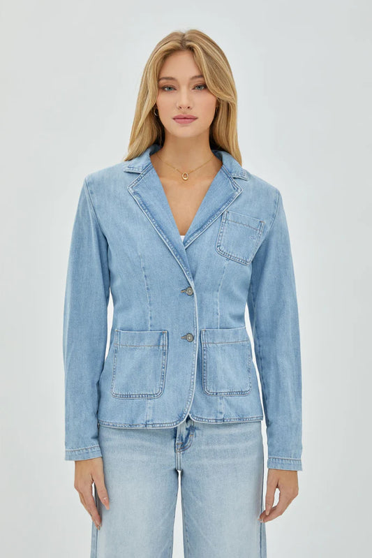 Rebel Denim Blazer by Hidden