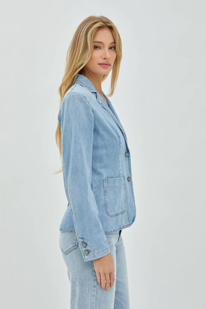 Rebel Denim Blazer by Hidden