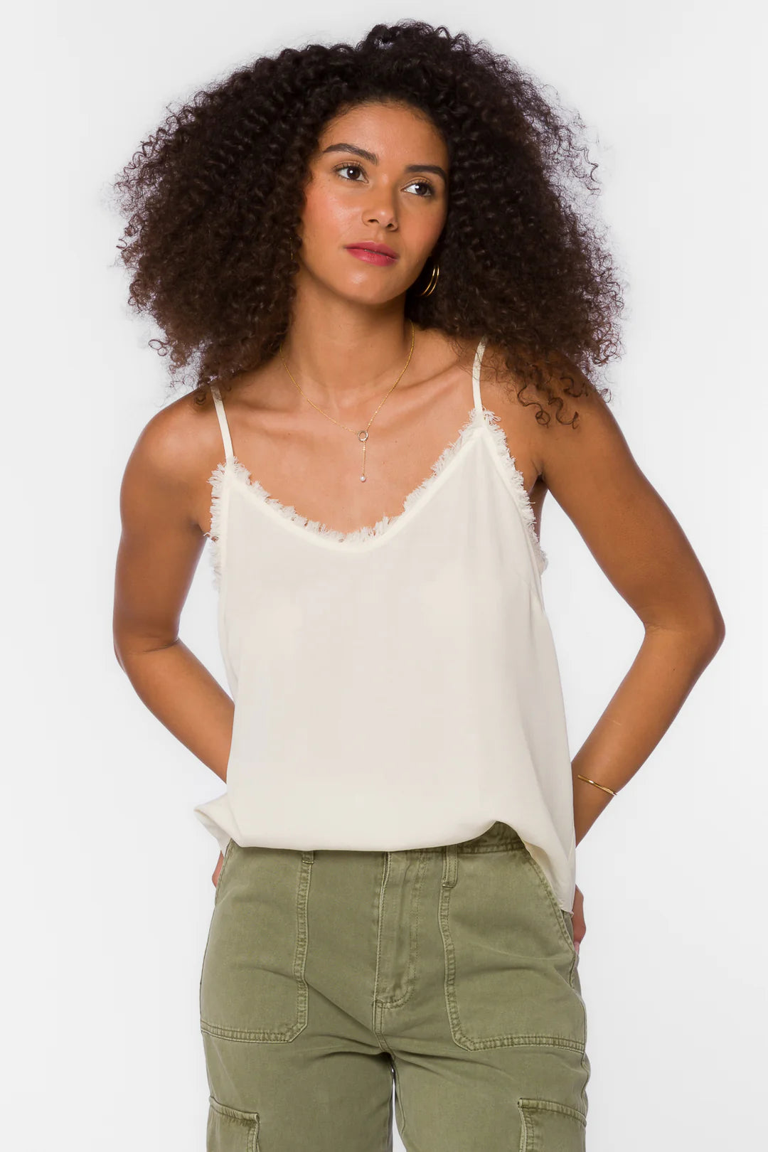 Victory Frayed Cami