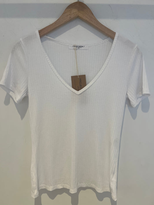 Petal V-Neck Tee