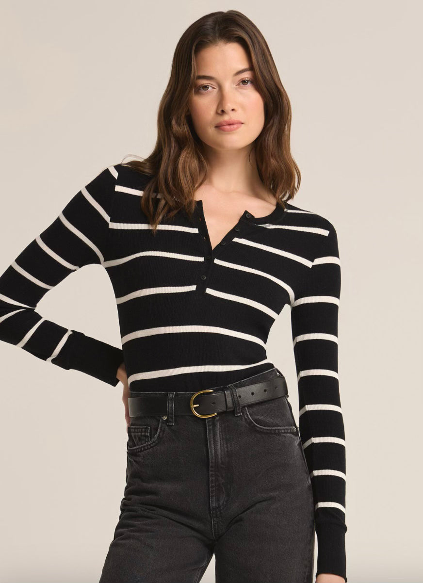 Scarlett Rib Henley