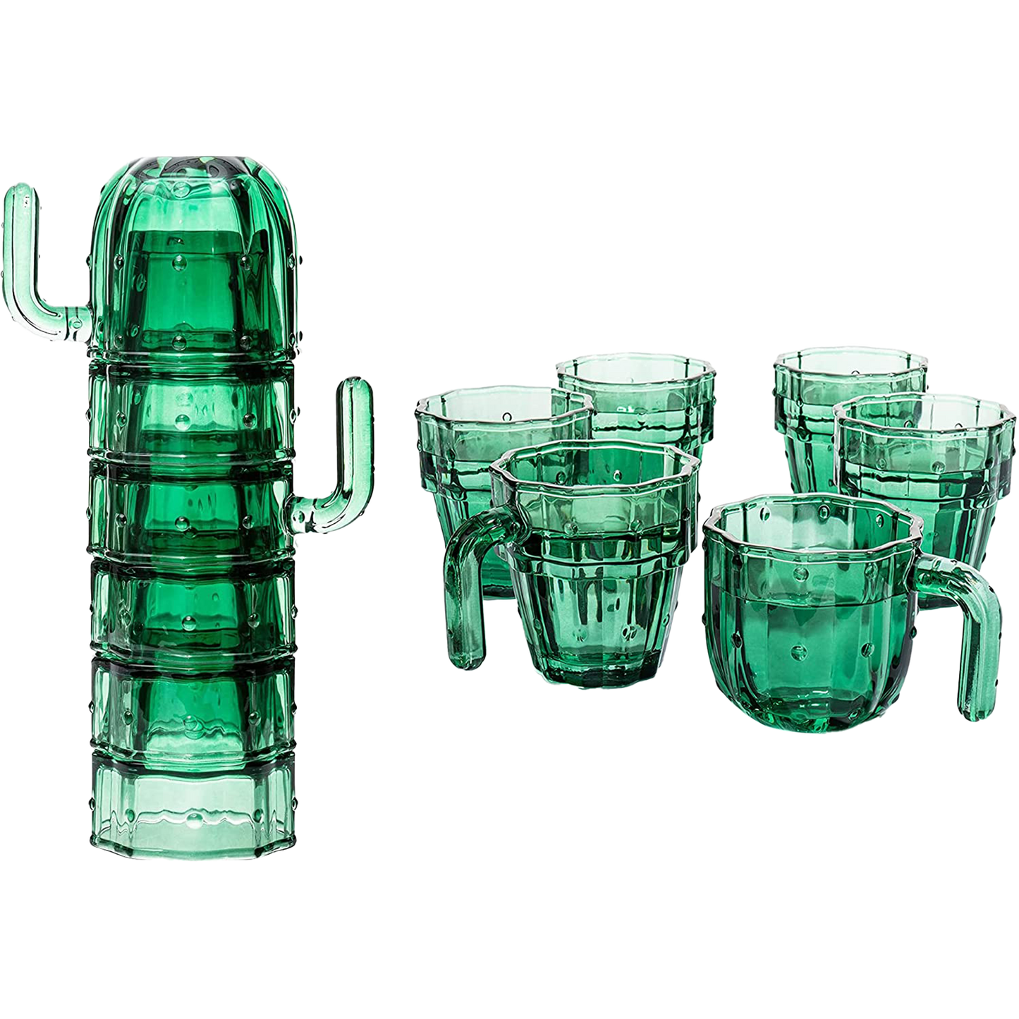 The Cactus Stackable Glasses