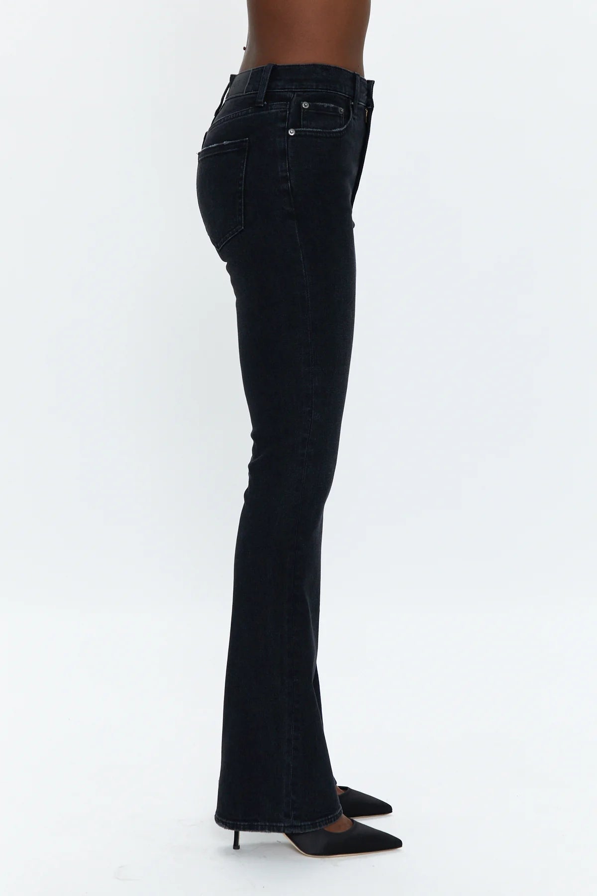 Dana High Rise Boot Jean in Bond