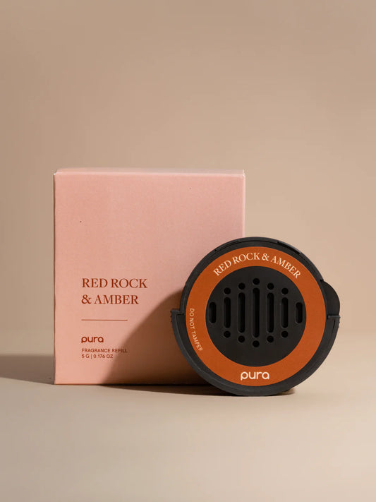 Pura Car Fragrances- Red Rock & Amber