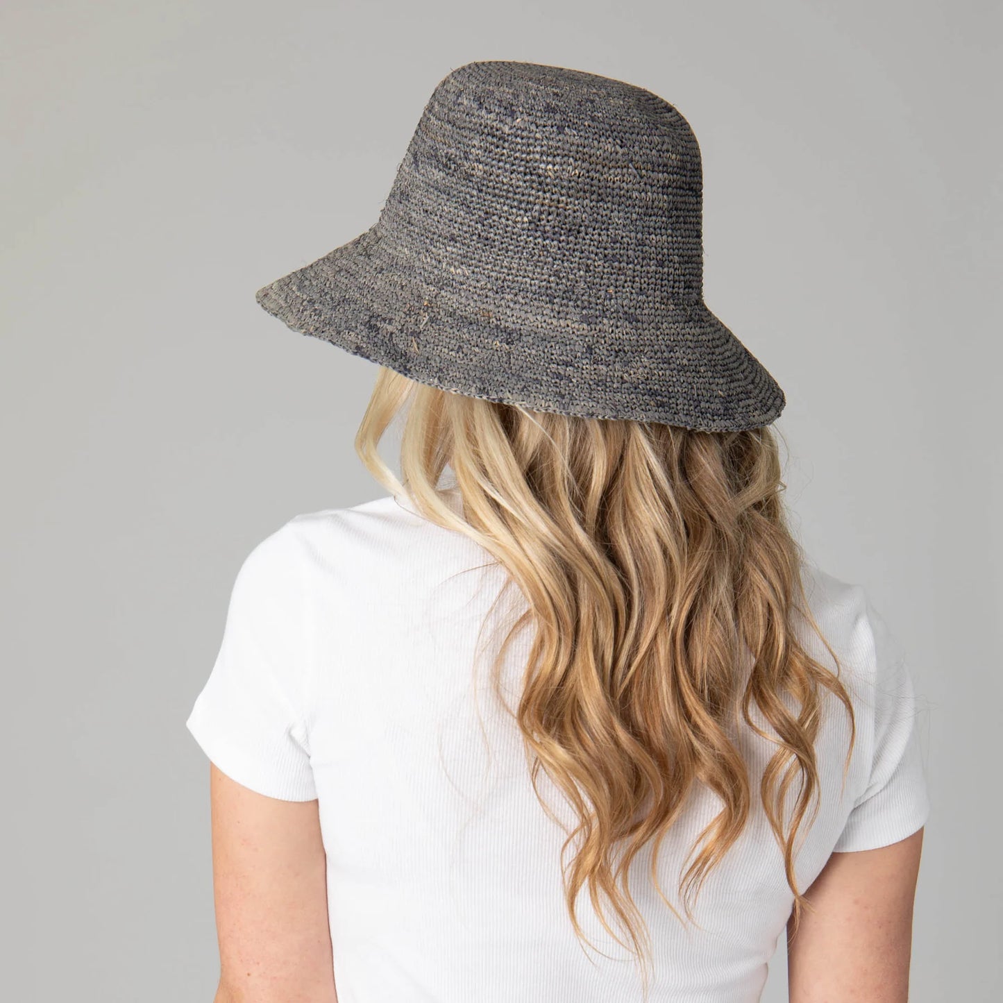 Weekend - Women's Crochet Raffia Bucket