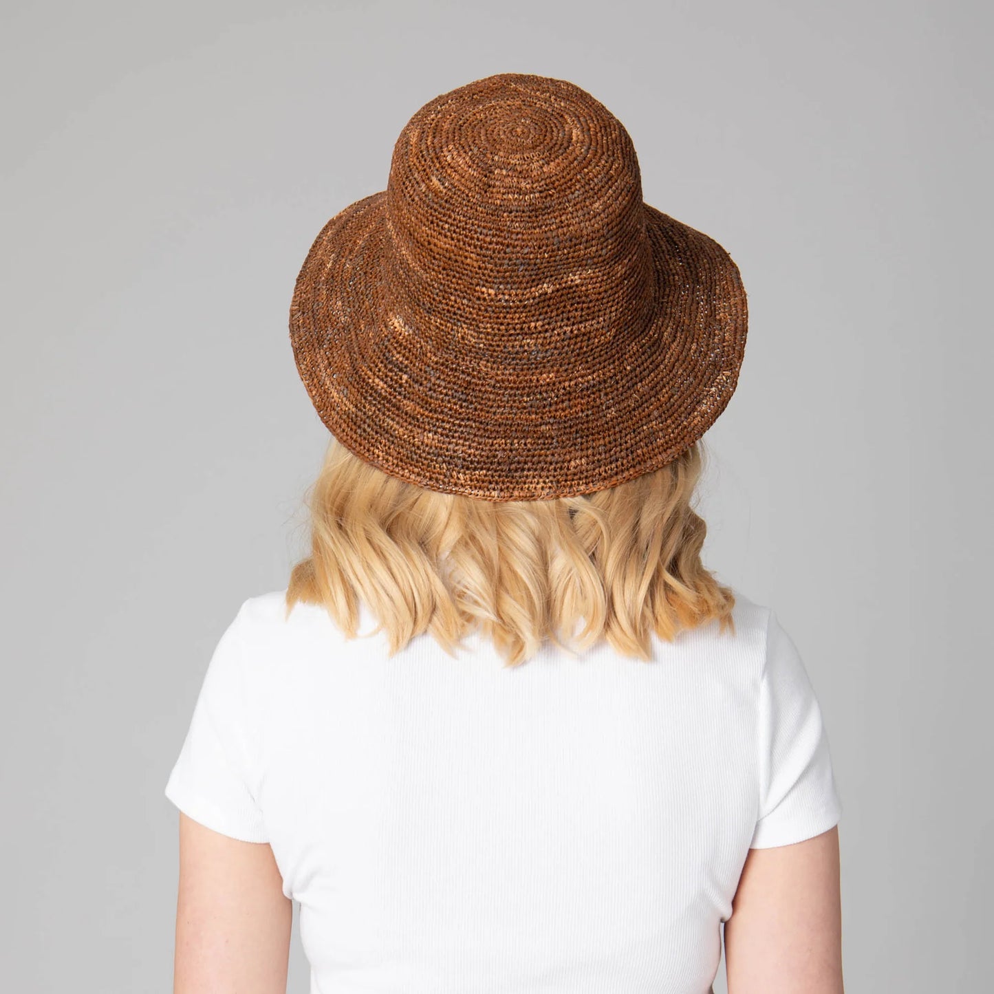 Weekend - Women's Crochet Raffia Bucket