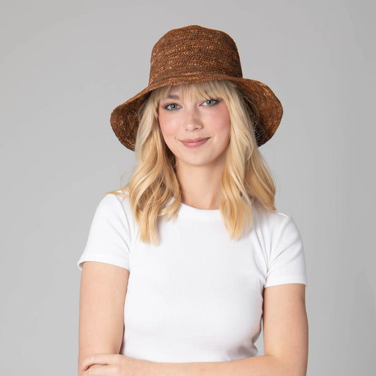 Weekend - Women's Crochet Raffia Bucket