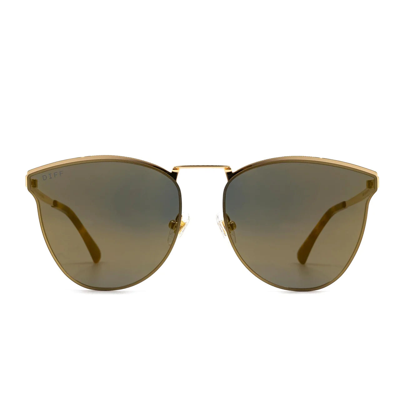 Sadie Gold Mirror Sunglasses