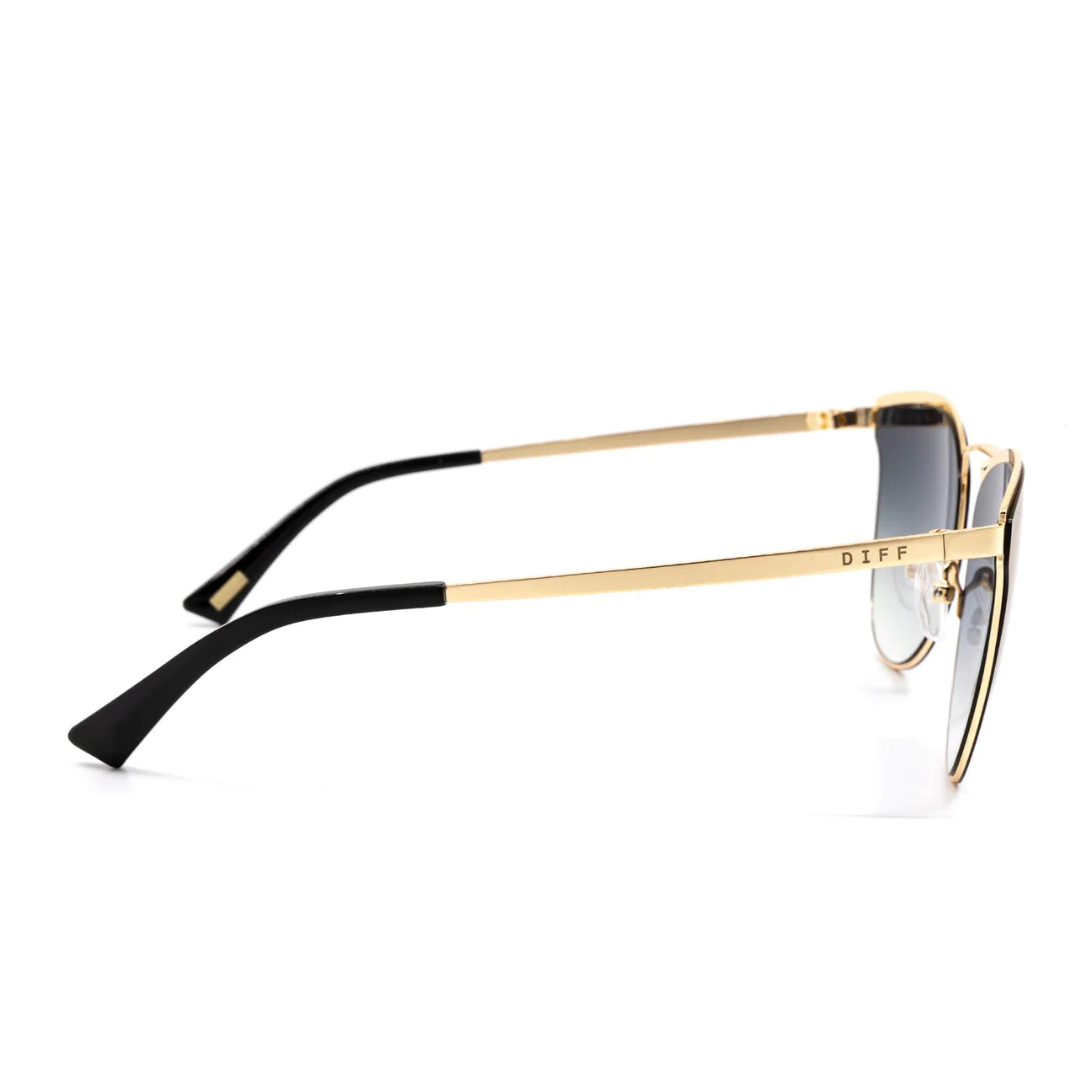 Sadie Gold Purple Mirror Sunglasses