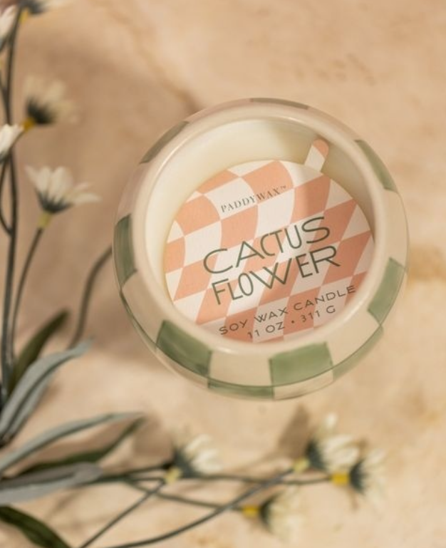 Checkmate 11 oz Candle - Cactus Flower