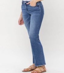 Vervet High Rise Slim Bootcut in Paramount