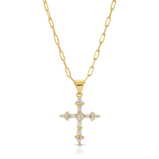 Princess Cross Necklace