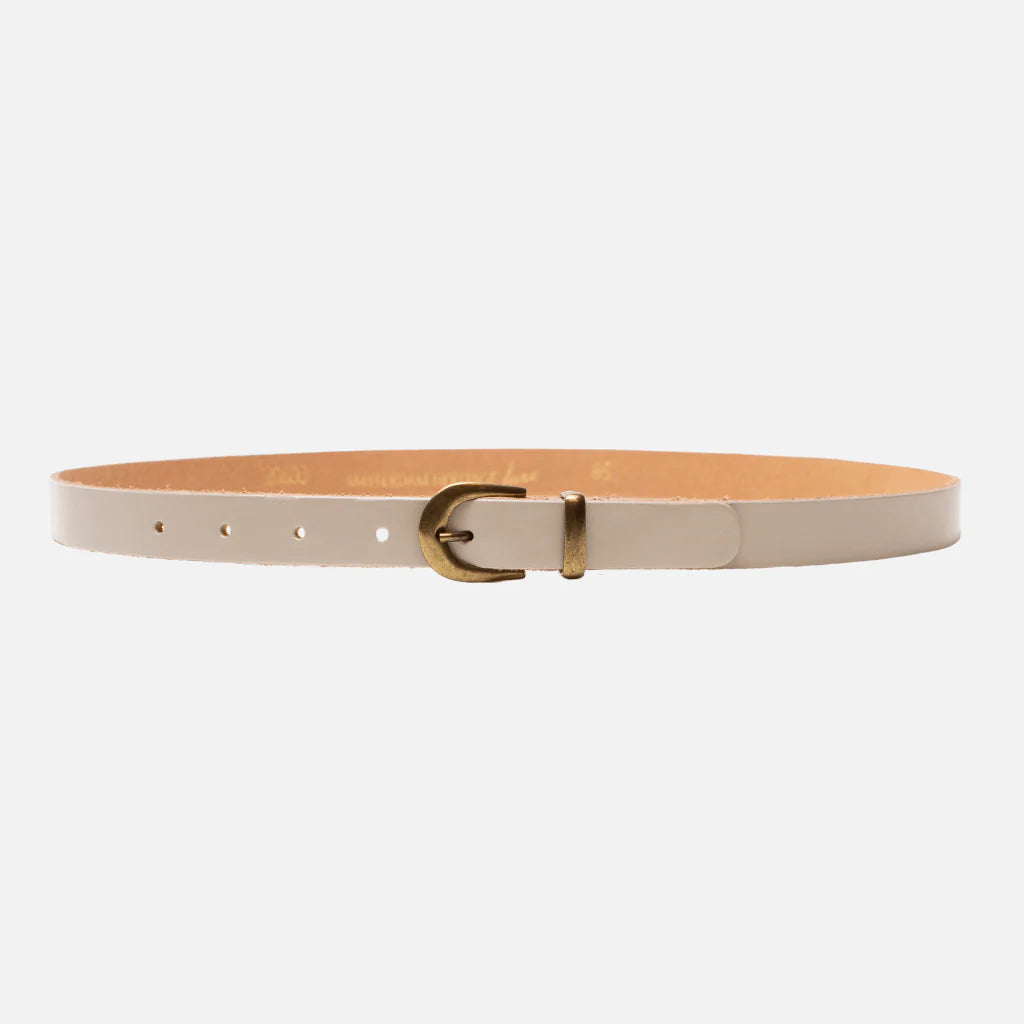 Ank | Women's Skinny Leather Belt