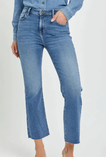 Ryan Cropped Bootcut Denim