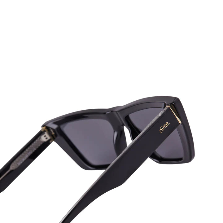 melrose black solid grey sunglasses