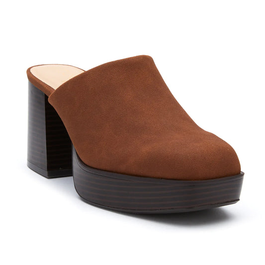 Fiona Platform Heeled Mule