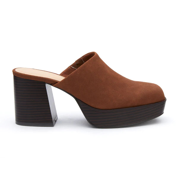 Fiona Platform Heeled Mule